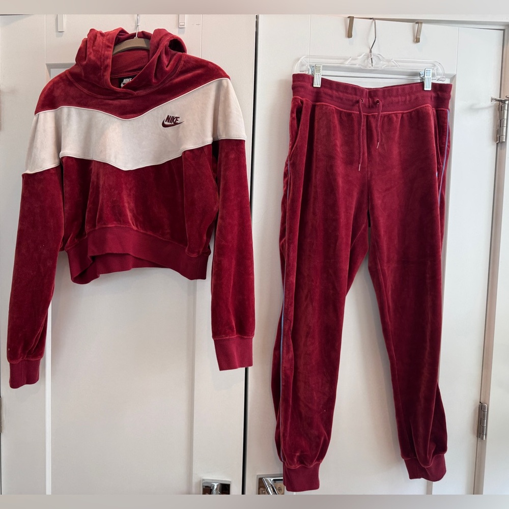 Retro Style Nike Velour Sweatsuit - PANTS ONLY (matching set available)